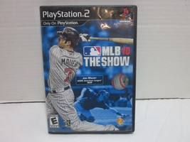 MLB The Show 10 PS2 CIB Complete Joe Mauer 2009 American League Baseball - £11.98 GBP