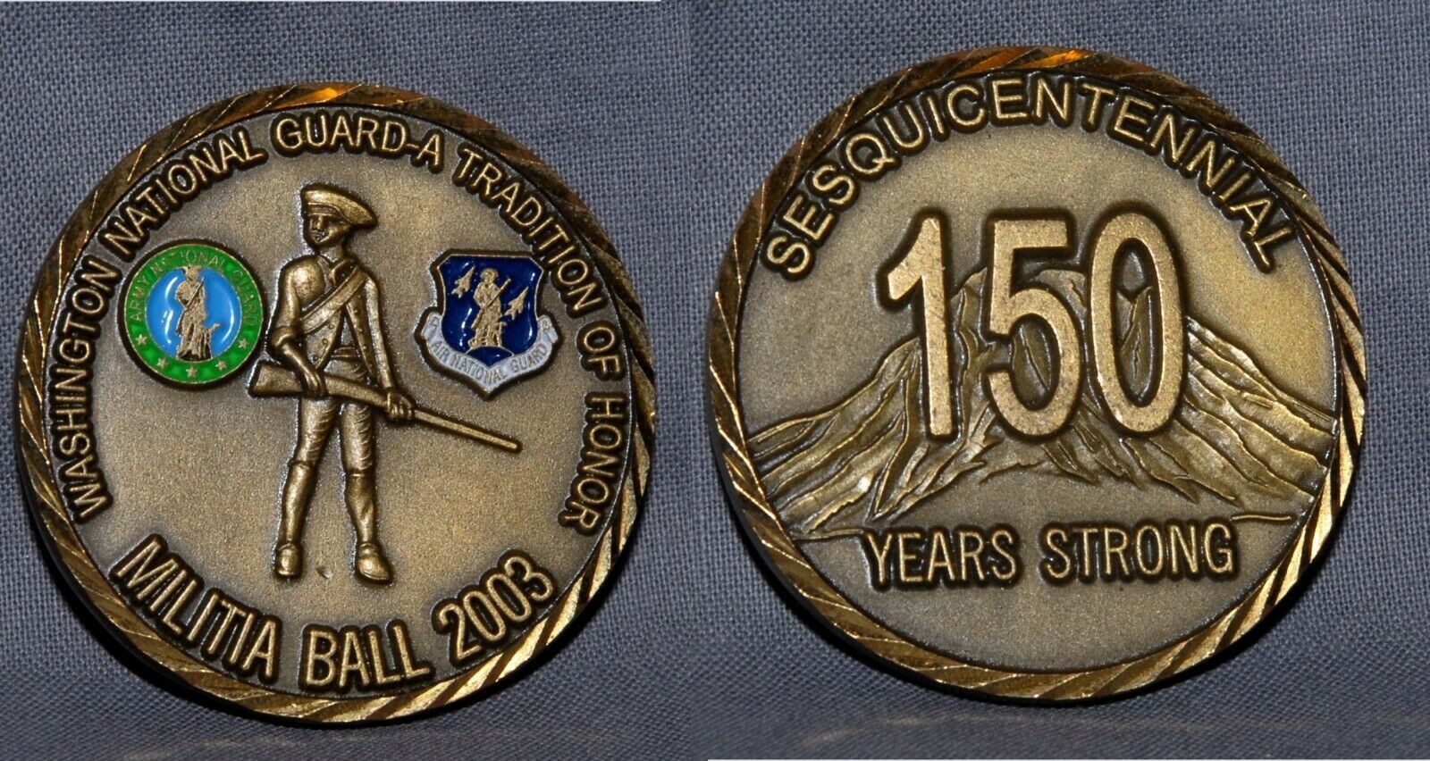 Washington National Guard 150 Year Sesquicentennial Ball 2003 - $19.79