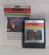 Atari 2600 Atlantis Game with Manual - Used - Acceptable Condition - £7.17 GBP