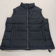 North End Down Puffer Vest Women's Size M Navy Blue Ezem System All Climate Wear image 9