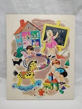 Vintage Playskool Children Learning Tray Puzzle Golden Press 80-12a - $27.71