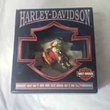 Harley Davidson Collection Christmas Ornament Santa Handlebars Vintage 1997 - £15.11 GBP
