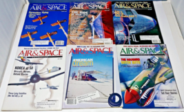 AIR &amp; SPACE / Smithsonian magazine lot of 6 bi-monthly issues for year 2000 - £11.36 GBP