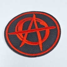 Anarchy Patch Punk Goth Biker Rock Embroidered Iron On 3x3&quot; - $4.94