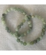 Beautiful jade beaded stretch bracelet - $35.00