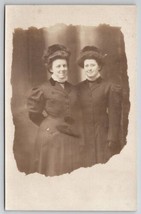 Galva IA RPPC Edwardian Ladies Leah Hendricks Moller Masked Photo Postca... - $19.95