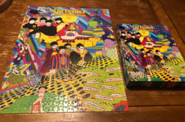 THE BEATLES Yellow Submarine 1000 Piece Jigsaw Puzzle Complete Aquarius - $19.80