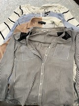 Lot of 4 Express, Walter Baker, Massimo Dutti and Central Park Tops XS E... - $44.55