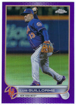 2022 Topps Chrome Update #USC108 Luis Guillorme New York Mets Purple Parallel - £0.77 GBP