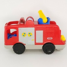 Fisher Price Little People Helping Others Fire Truck FMN98 Lights Sounds 2016 - £7.13 GBP