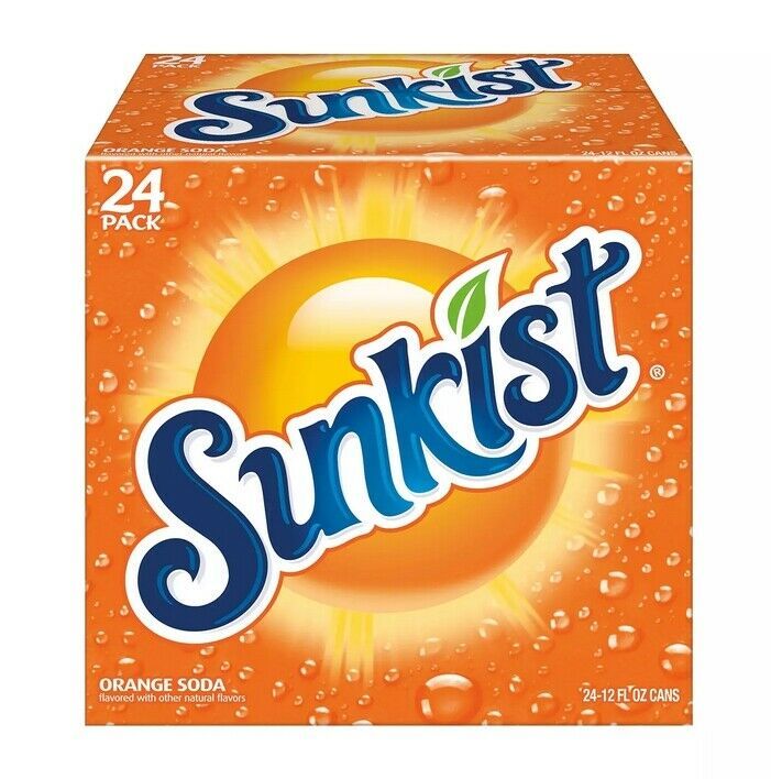 Sunkist Orange Soda (12 fl. oz., 24 pk.) - $69.00