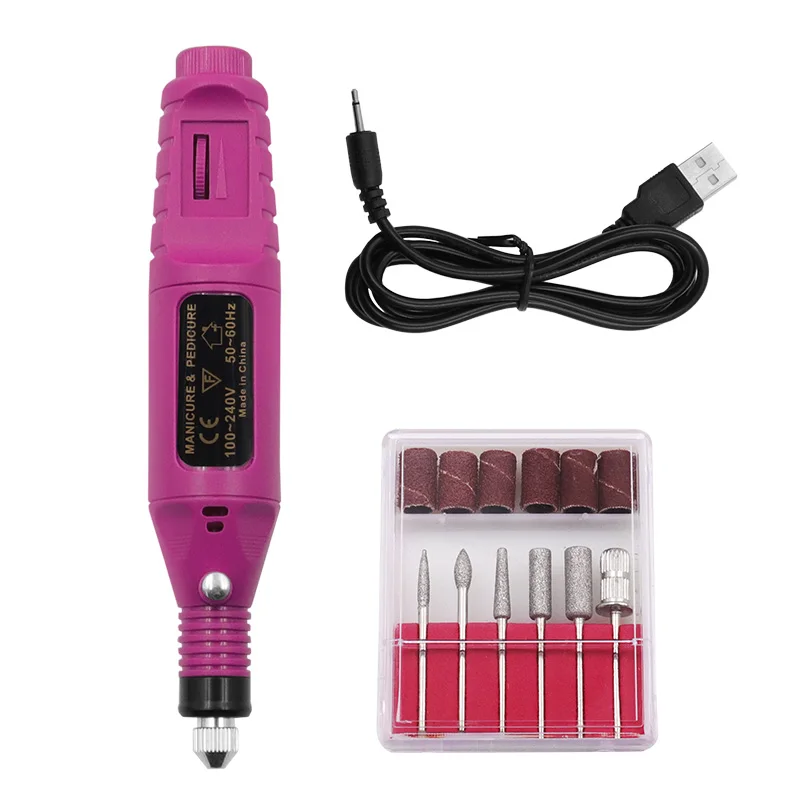 USB Mini Electric Grinding Variable Speed Rotary Tool Kit Drill Bit Engraving Pe - £166.55 GBP