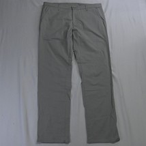 Adriano Goldschmied 38x34 Gray Standard Issue Khaki Slim Chino Pants - £23.48 GBP