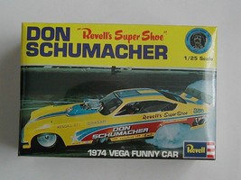 FACTORY SEALED Don Schumacher &quot;Revell&#39;s Super Shoe&quot; 1974 Vega by Revell ... - £43.95 GBP