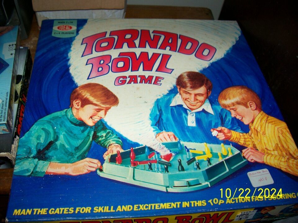 1971 Ideal Tornado Bowl Complete in Box - $25.00