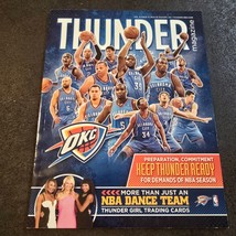 OKC Thunder 2013-14 NBA Magazine Vol 6 #2 w/ Thunder Girls Trading Cards... - $545.59 MXN