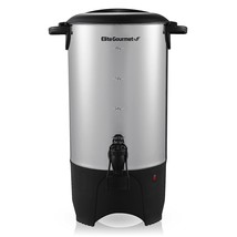 Ccm-040 40 Cup Electric Hot Water Coffee Brewer Urn, Removable Filter For Easy C - £68.93 GBP