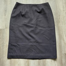 Le Suit Pencil Skirt Womens Size 10 Black Preppy Office Work Wear Lined 30 x 25 - £15.85 GBP