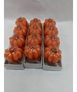 Lot Of (3) Unscented Halloween Pumpkin Wax Melt Candles  - $16.49 CAD
