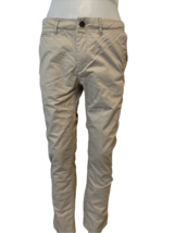 Jules Tan Chino Pants Flat Front Slim Fit Men's Size 40 - $13.29