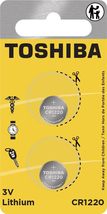 Toshiba CR1220 3V Lithium Coin Cell Child Resistant Blister Package (2 B... - $5.29+