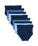 Hanes Men&#39;s 7-Pack Classic Tagless Assorted Colors Briefs XL - £22.75 GBP