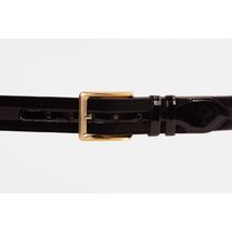 The Pontalto Black Leather Belt image 2