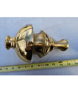 24GG72 LAMP PART, SOLID BRASS, 7-3/4&quot; TALL, 4-3/4&quot; DIAMETER, 1-5/8&quot; OD, ... - £14.76 GBP