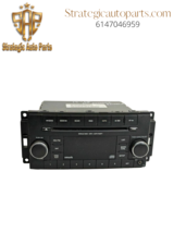 2012 CHRYSLER 200 DODGE JEEP AM/FM MP3 SAT RADIO CD PLAYER 05091163AA - £254.02 GBP