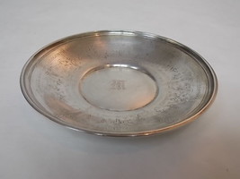 Rare Antique Art Nouveau Weidlich Sterling Silver .925 Nut Dish Bowl 87.0g E671 - £85.28 GBP