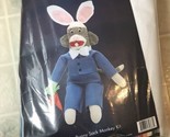 Herrschners Mr. Bunny Sock Monkey Kit New in Package 261007 - £23.20 GBP