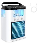 Mini Evaporative Air Cooler Personal Desktop Cooling Fan With Three Modes - $636.55 MXN