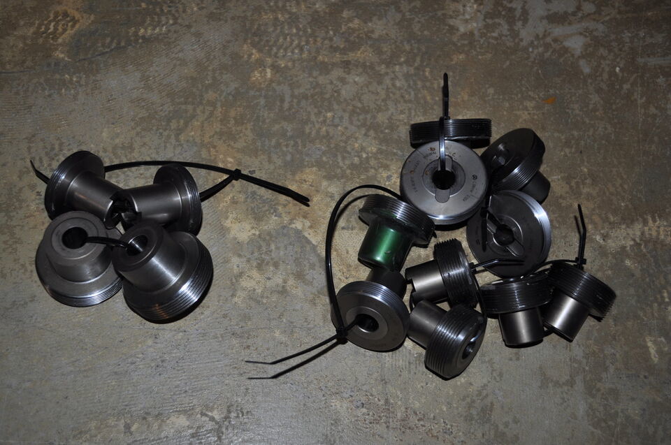 CJWinter Thread Roll Tooling Pipe HUGE LOT 3/4-14 3/8-18 # W6018P46 W601... - $241.97