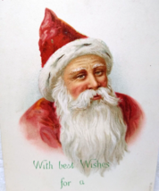 Santa Claus Christmas Postcard Walter Wirths Saint Nick Unused Ser 99 Un... - $89.78