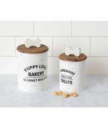 Puppy Love Treat Canisters - 2 - £32.01 GBP