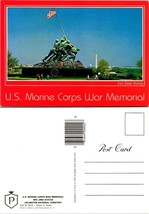 Virginia Arlington National Cemetery Iwo Jima Marine War Memorial VTG Postcard - £7.37 GBP