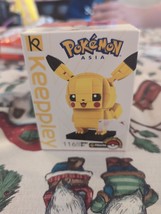 Pokemon Pikachu Keeppley Kit, 116 Piece, Asia Version, NIB, Pikachu Figure Toy - £15.77 GBP