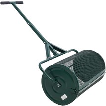 Peat Moss Spreader 24inch,Compost Spreader Metal Mesh - Green - £99.21 GBP
