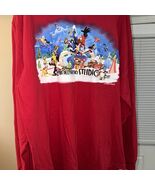 Disney&#39;s Hollywood Studios Red Long Sleeve T-Shirt Disney World WDW Pixa... - $16.82