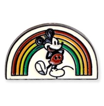 Mickey Mouse Disney Tiny Pin: Rainbow Pride Mickey - £15.87 GBP