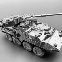 Stryker Armored Vehicle Tank Assembly Model DIY 3D Laser Cut Model Puzzl... - £22.58 GBP