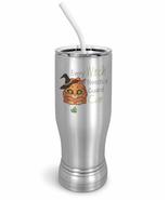PixiDoodle Witchcraft Orange Cat Lover Insulated Coffee Mug Tumbler with... - £27.53 GBP+