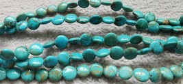 Matrix  Turquoise Earrings beads - Gemstone Jewellery - Southwestern Jewelry - F - $8.90