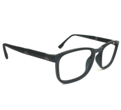 Flexon Eyeglasses Frames E1114 001 Matte Black Gray Square Full Rim 53-18-140 - £67.09 GBP