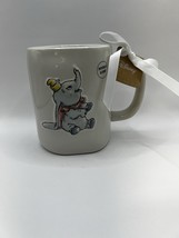 RAE DUNN DISNEY DUMBO COFFE MUG W/3D DUMBO “DREAMS TAKE FLIGHT” NEW - $23.79