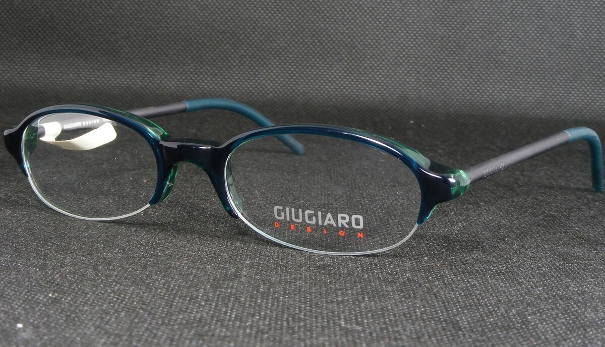 Giugiaro GDM002 202/L Verde / Grafite Unico Raro Occhiali 50-18-135mm It... - $76.37