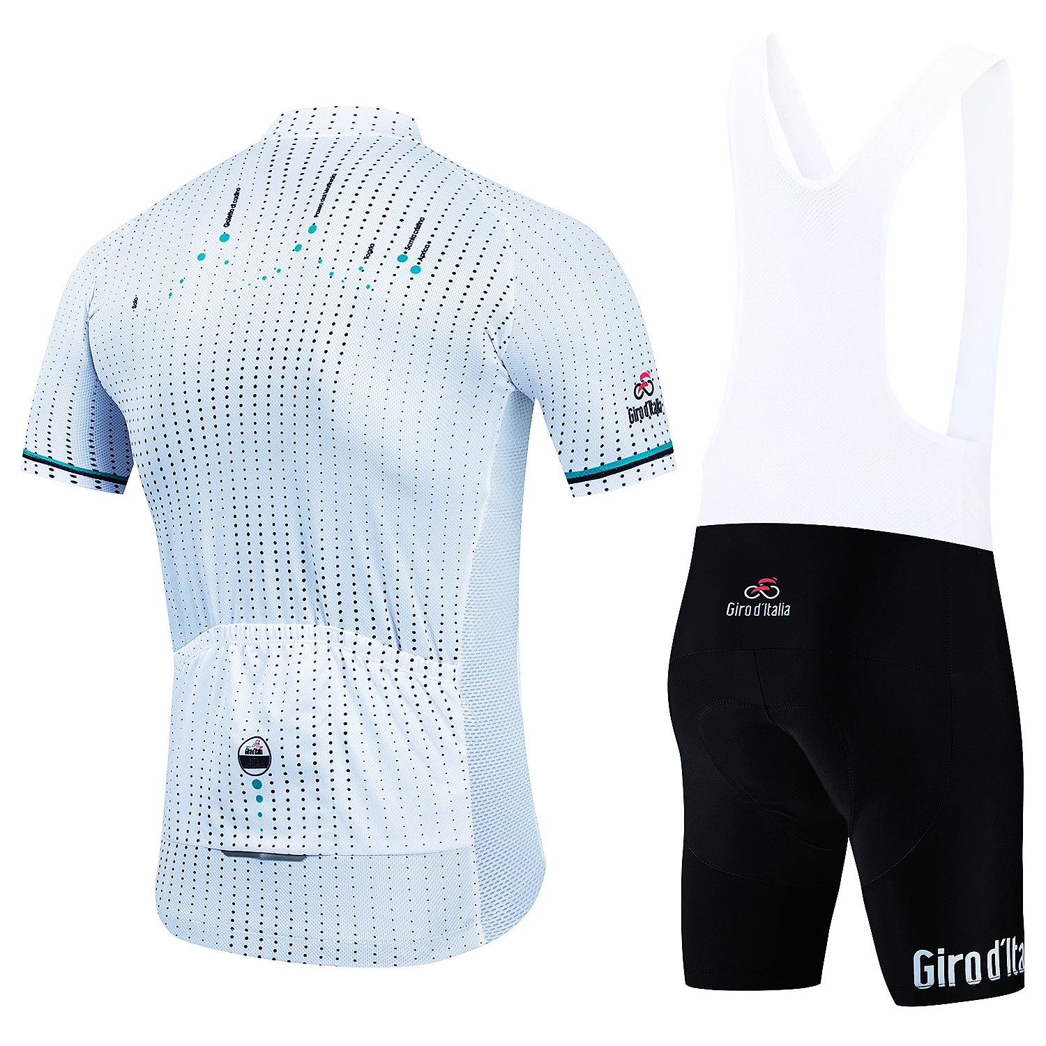 Sporting Tour De Giro D&#39;ITALIA Cycling  Set Short Sleeve for Mens Anti-UV Bike C - £32.85 GBP