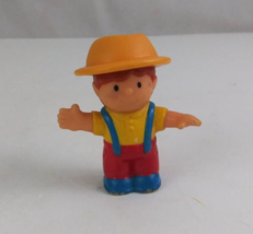 Vintage Fisher Price Little People Farmer Son 2.75&quot; Action Figure Toy - $7.91
