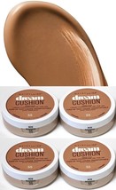 4 Pack Maybelline Dream Cushion Fresh Face Liquid Foundation #55 Caramel New - $15.00