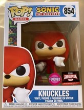 Flocked Knuckles Funko POP! Sonic the Hedgehog TargetCon #854 Target Exc... - £27.96 GBP